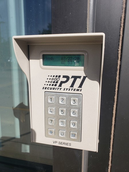 Secure Keypad Access     